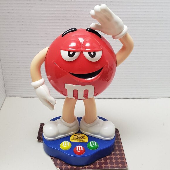 Red M&M's Dispenser - Picture 1 of 6